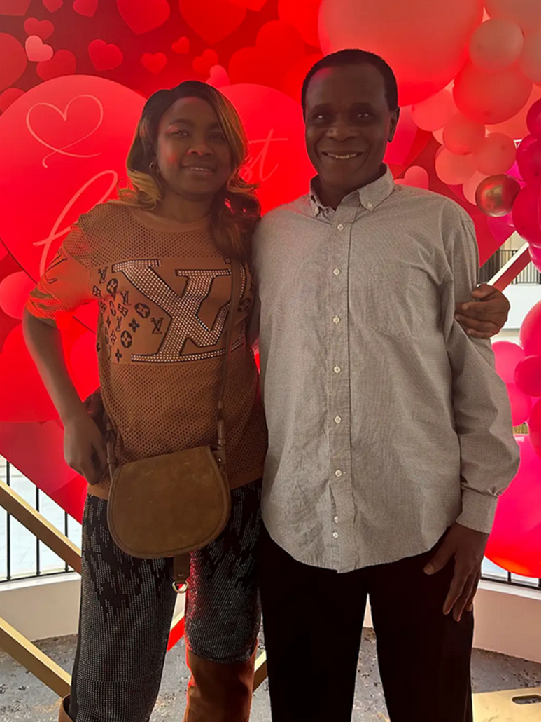 Honorable Bede and Honorable Mrs. Isa Bella Iwu